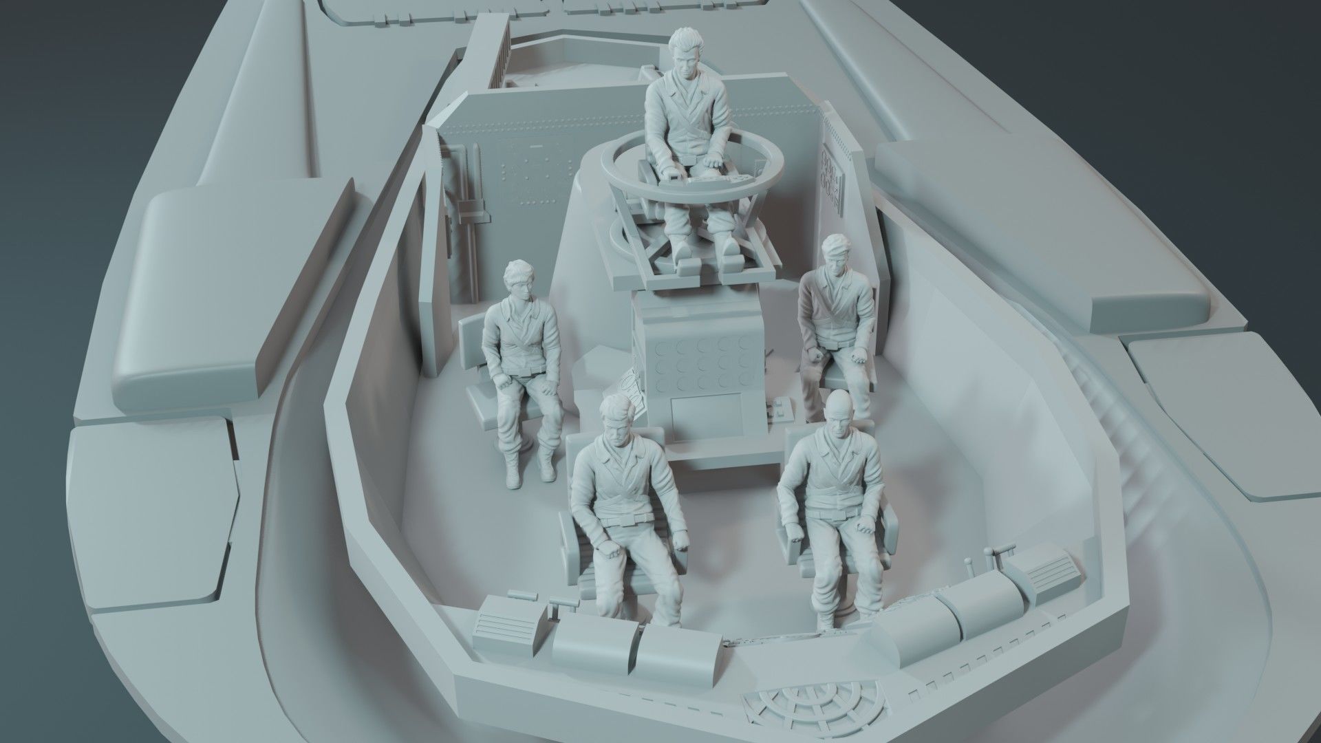 Fantastic voyage 1966 3D print model_4
