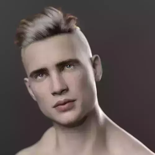 Robert V3 High Quality Textures For G8 Male Texture
