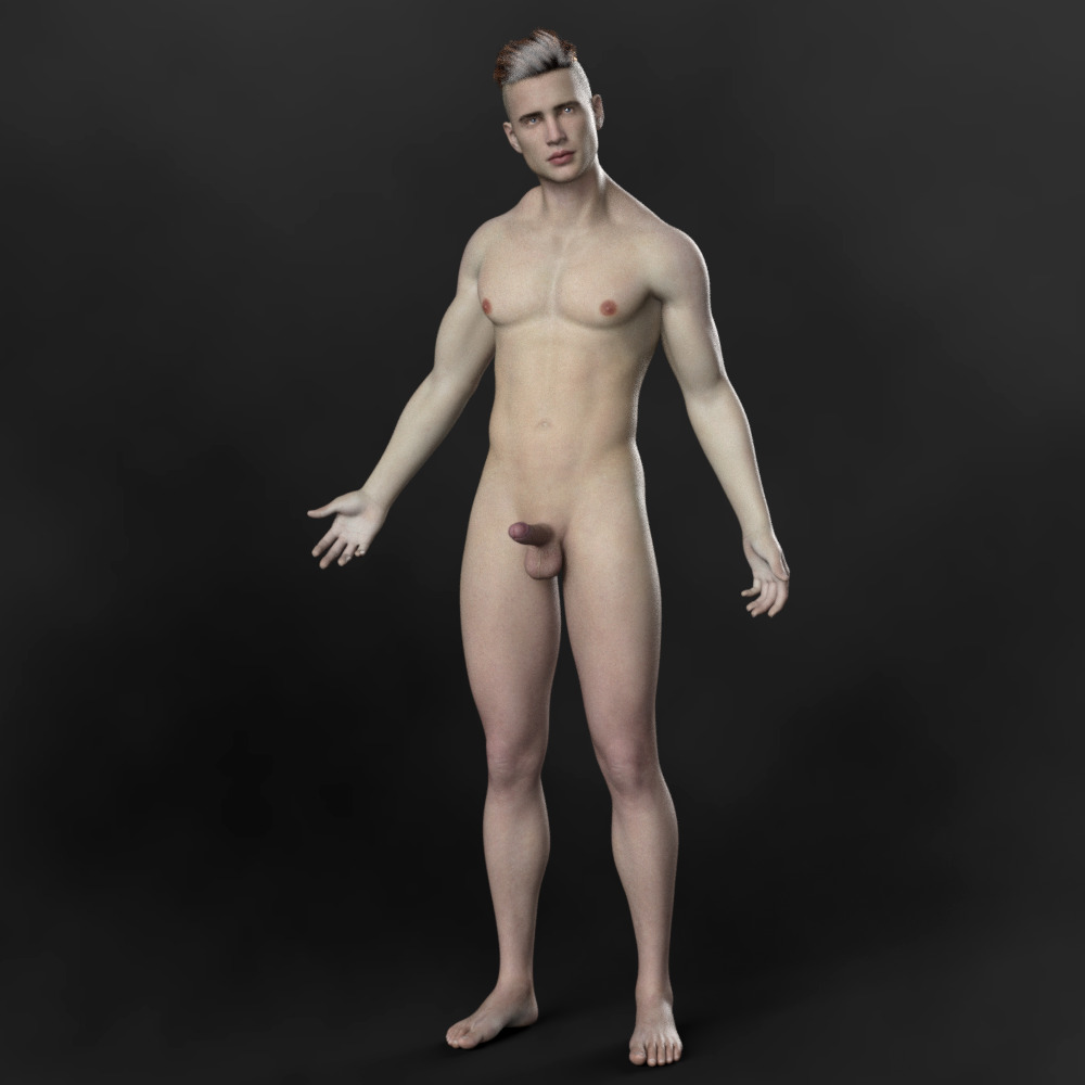 Robert V3 High Quality Textures For G8 Male Texture_7