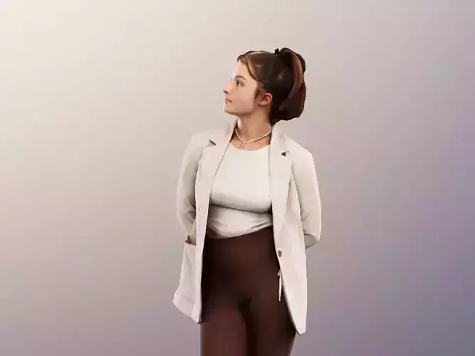 Jani 12815 - Standing Casual Woman