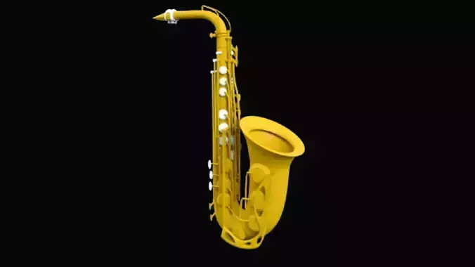 Saxophone 3D model