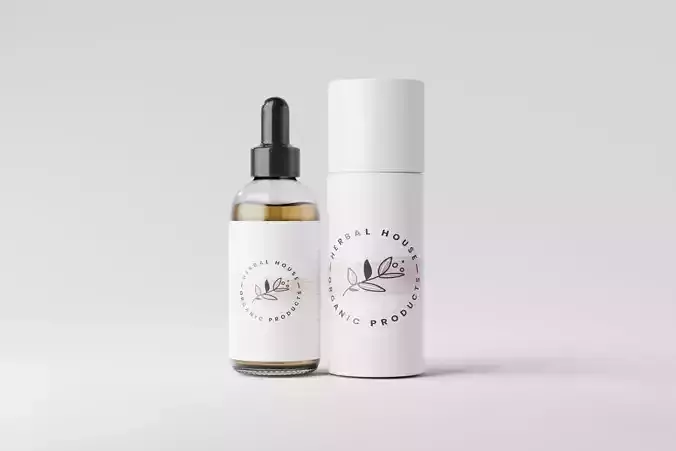 Cosmetic Dropper Bottle