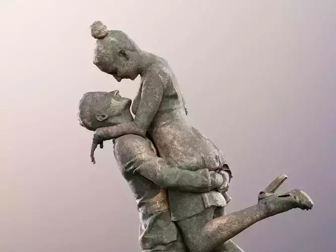 Sheona Tony 10629-02 - Loving Couple Statue