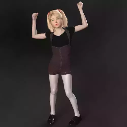 Lily Character Morph For G8 and G8-1 Female  Free 3D model