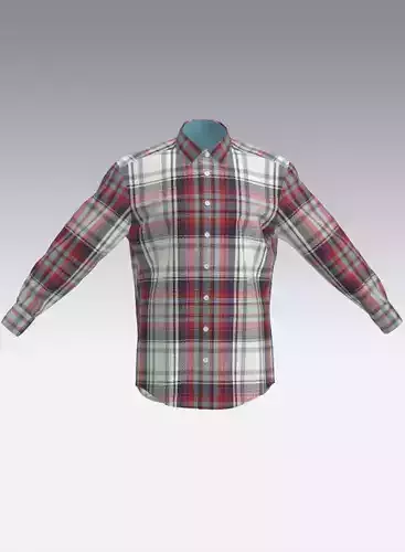 Men Long sleeve check Shirt