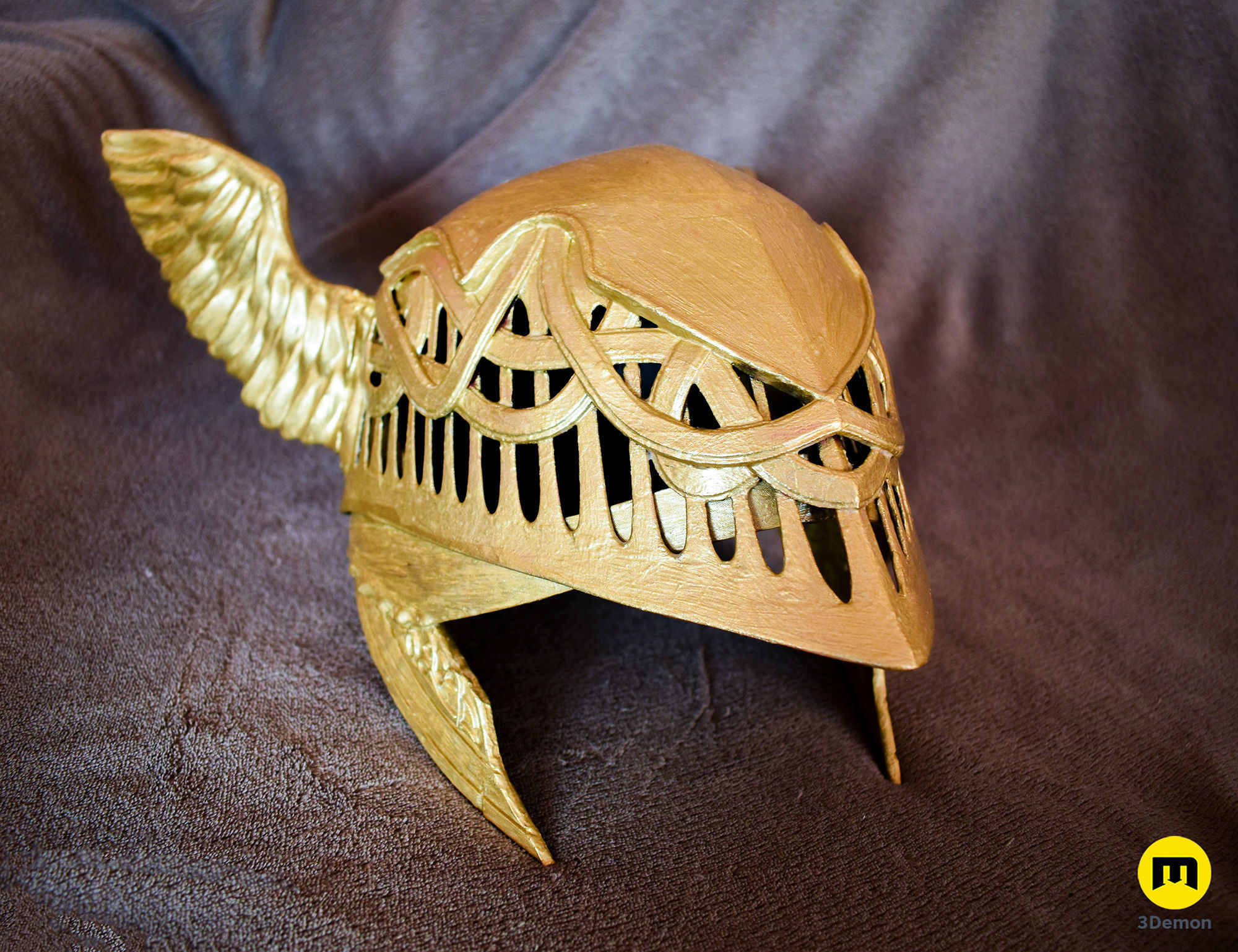 Malenia Winged Helm - Elden Ring 3D print model_1