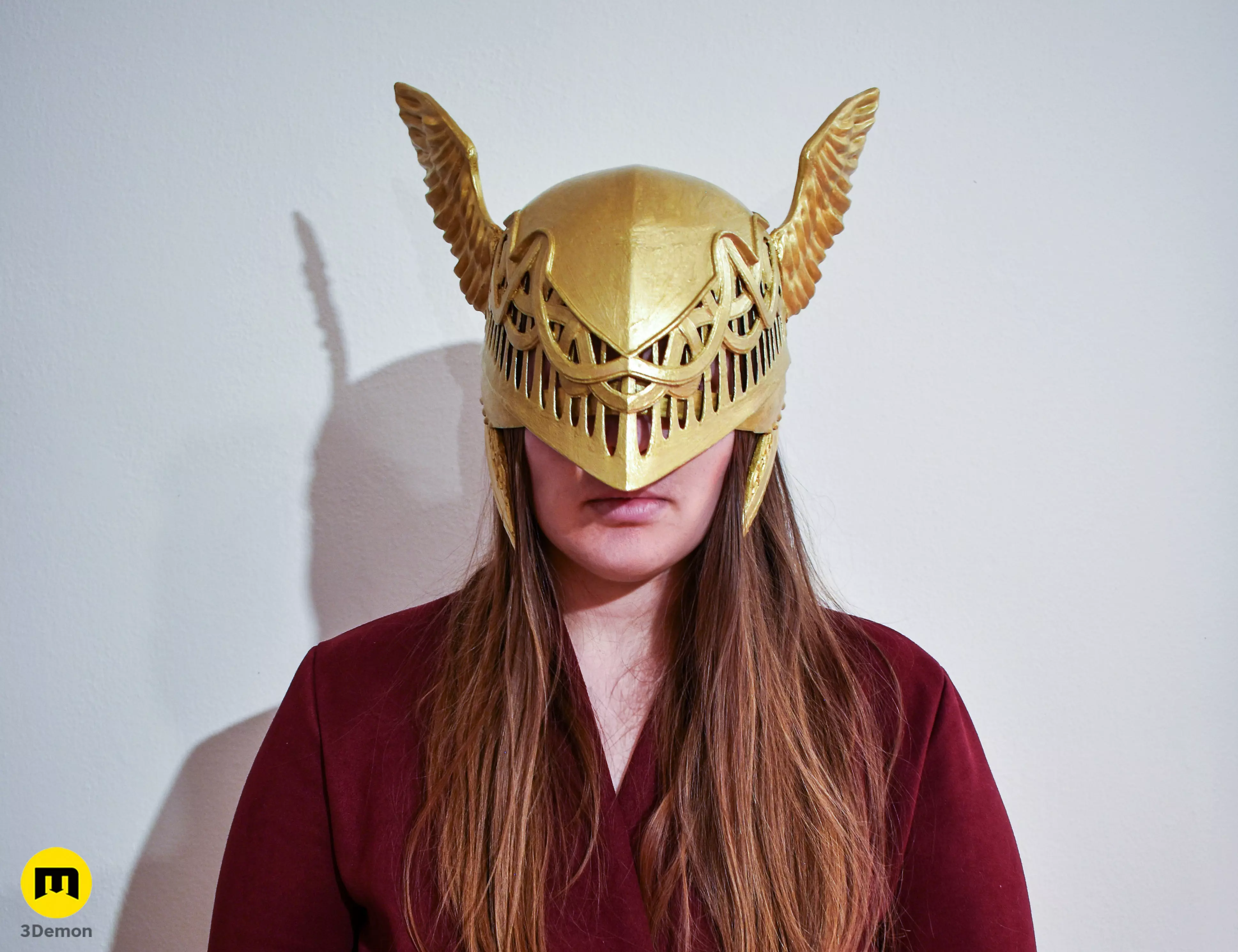 Malenia Winged Helm - Elden Ring 3D print model_0
