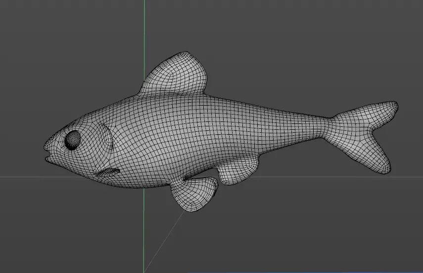Fish - Puntius titteya Free 3D model