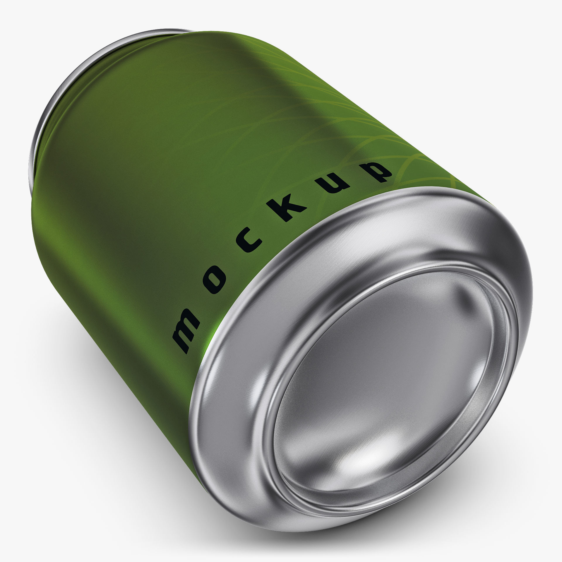 Aluminum Stubby Can 250ml v 2 3D model_6