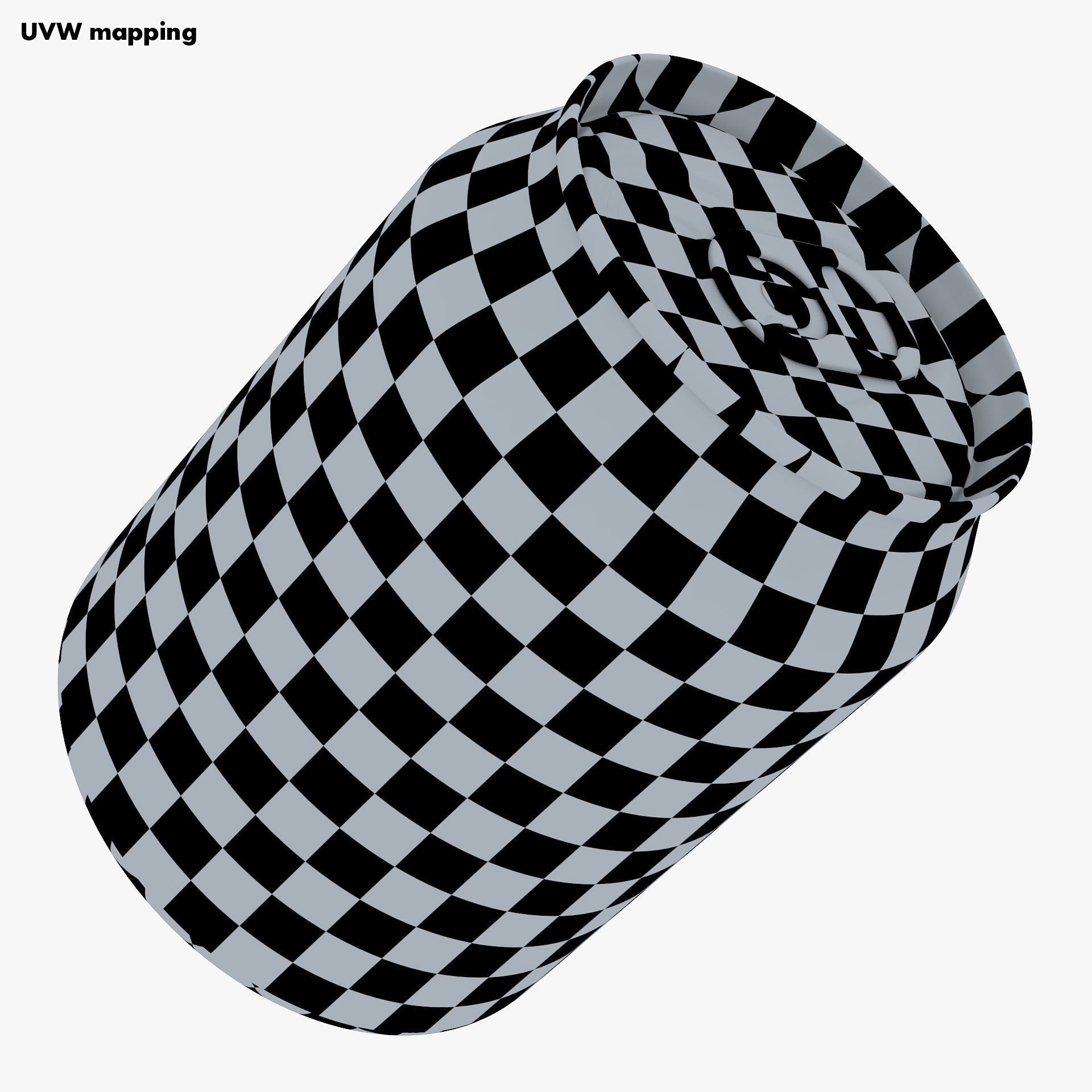 Aluminum Stubby Can 250ml v 2 3D model_27