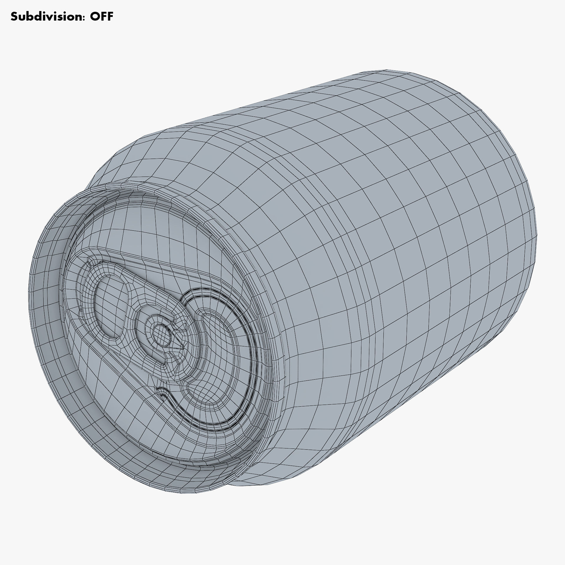 Aluminum Stubby Can 250ml v 2 3D model_20