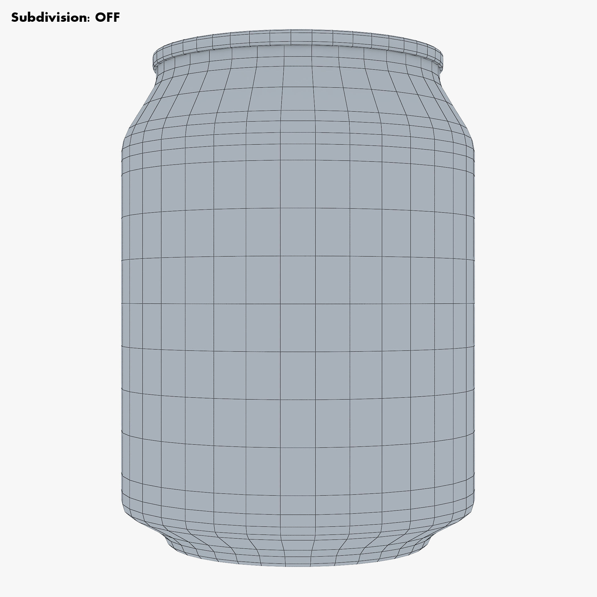 Aluminum Stubby Can 250ml v 2 3D model_12
