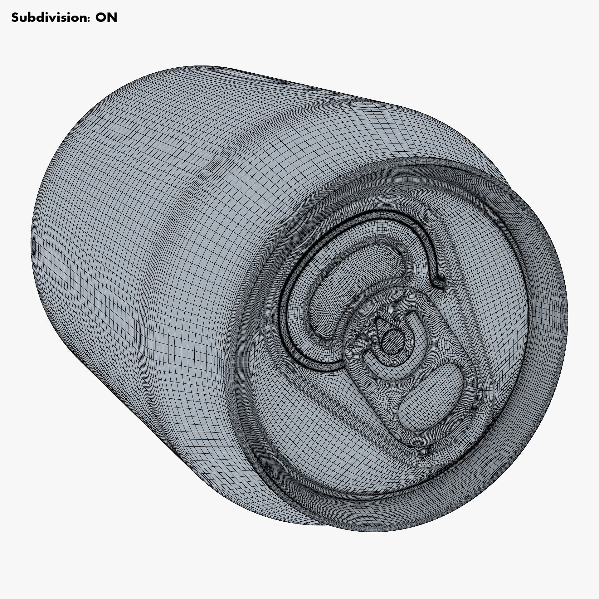 Aluminum Stubby Can 250ml v 2 3D model_23
