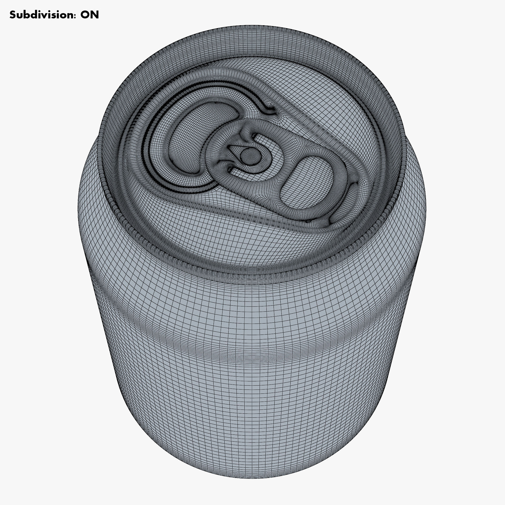 Aluminum Stubby Can 250ml v 2 3D model_13