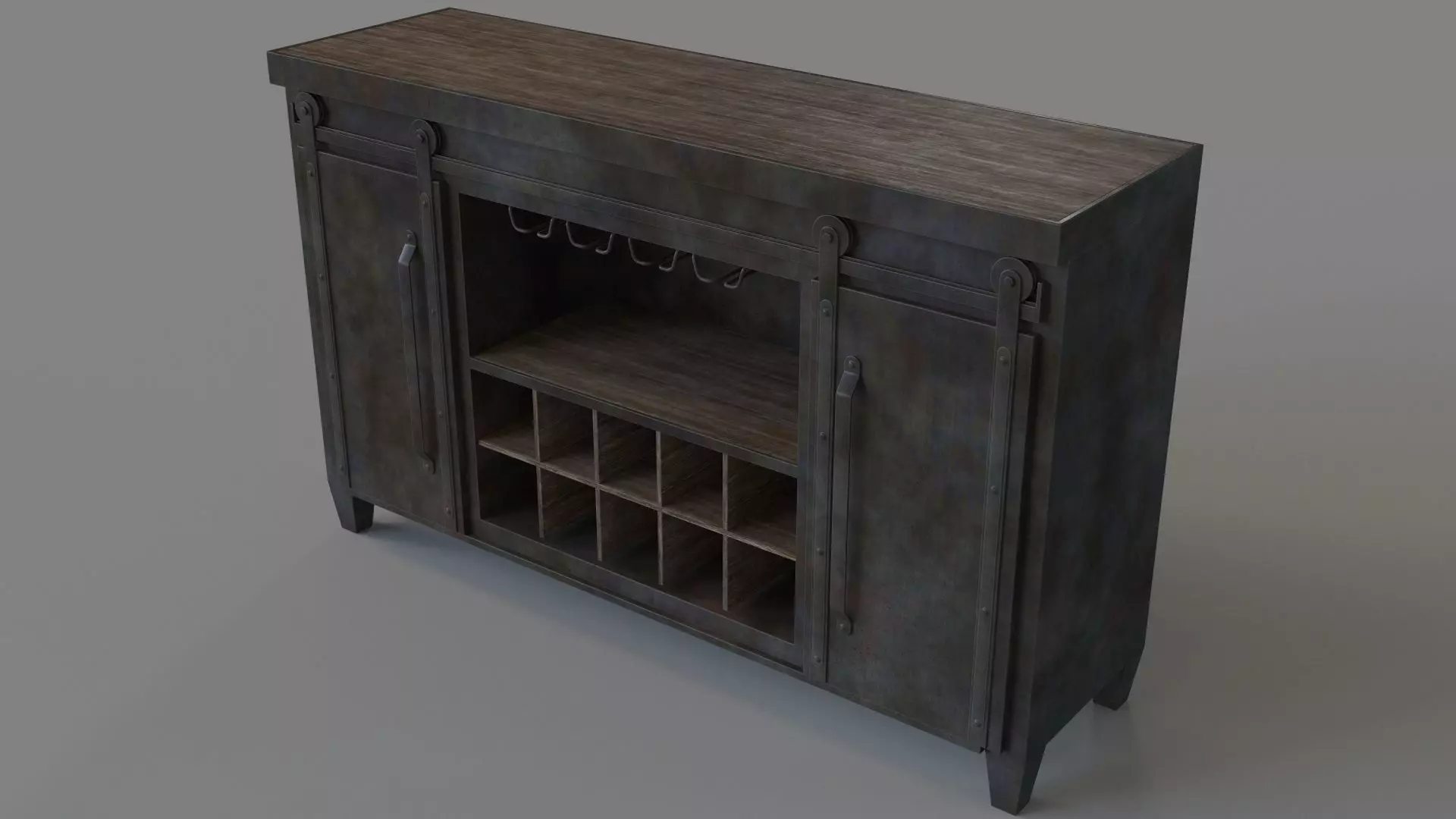 Bagley Sideboard 3D model