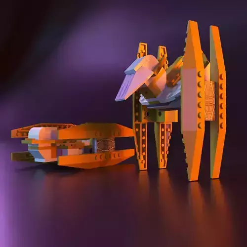 LEGO Star Wars Droid Fighter stl