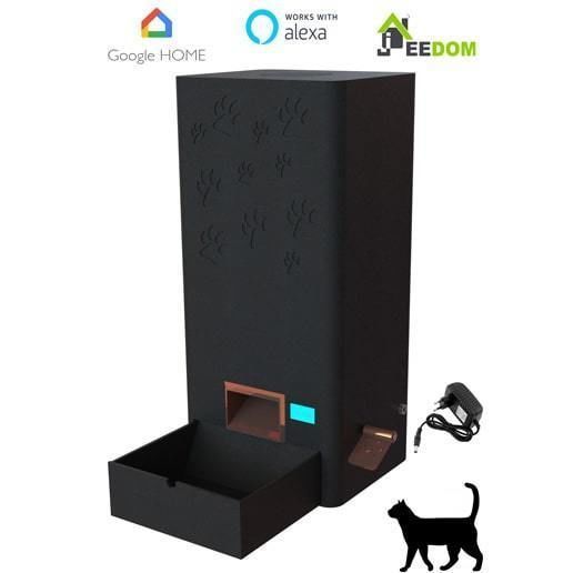 DISTRIBUTEUR DE CROQUETTES POUR CHATS - KIBBLE DISPENSER FOR CAT 3D print model_7