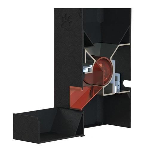 DISTRIBUTEUR DE CROQUETTES POUR CHATS - KIBBLE DISPENSER FOR CAT 3D print model_6