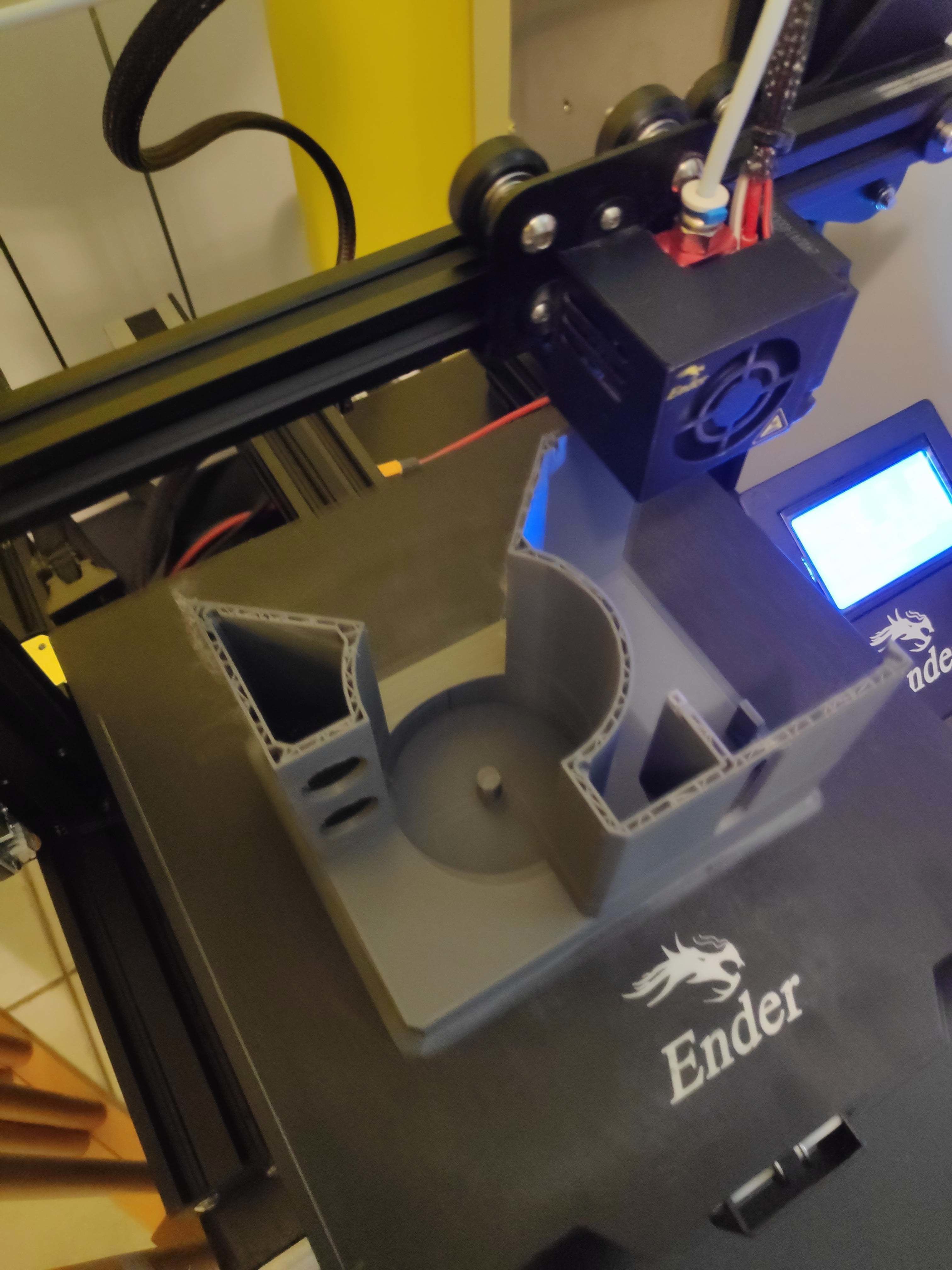 DISTRIBUTEUR DE CROQUETTES POUR CHATS - KIBBLE DISPENSER FOR CAT 3D print model_11