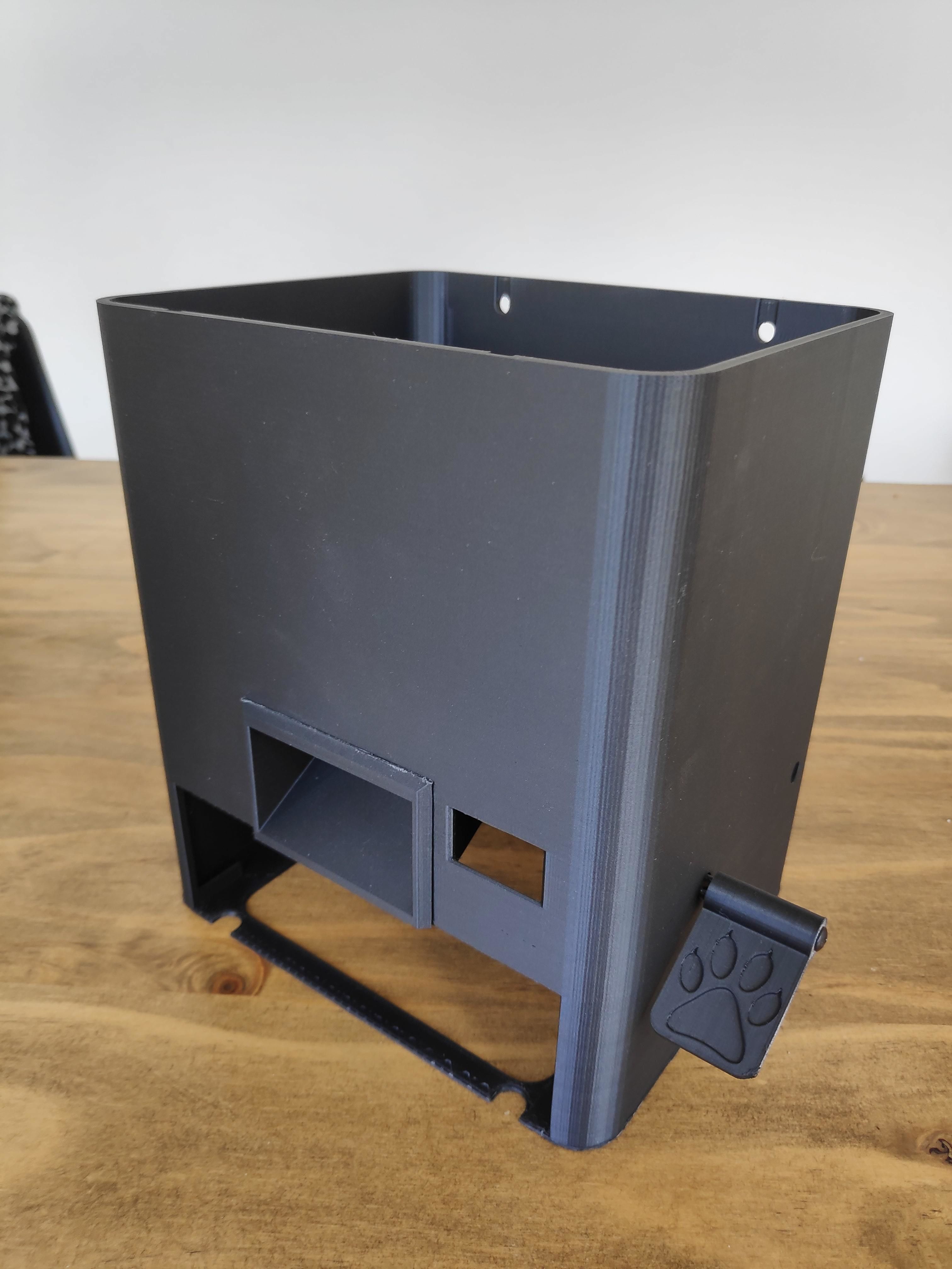 DISTRIBUTEUR DE CROQUETTES POUR CHATS - KIBBLE DISPENSER FOR CAT 3D print model_8