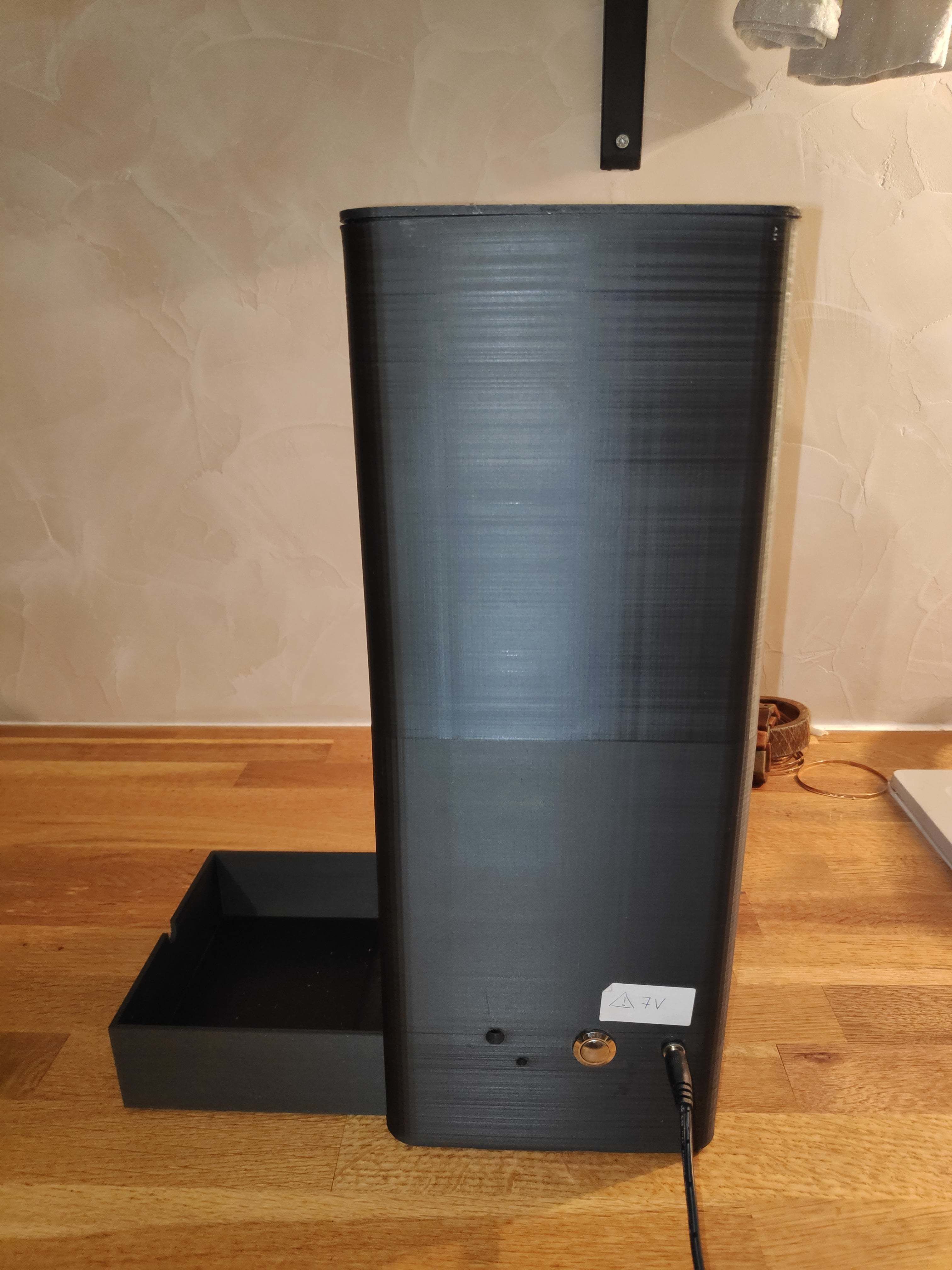 DISTRIBUTEUR DE CROQUETTES POUR CHATS - KIBBLE DISPENSER FOR CAT 3D print model_12