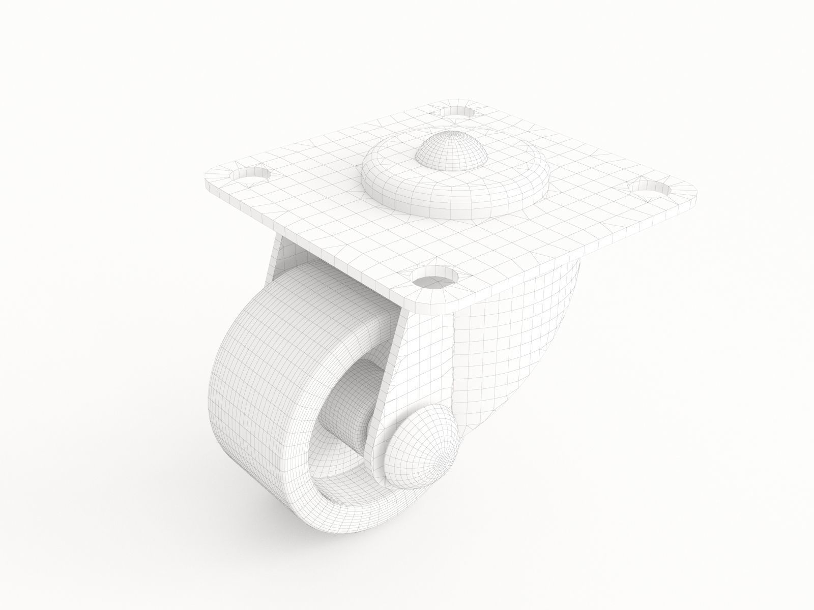 Castor 17 17 3D model_1