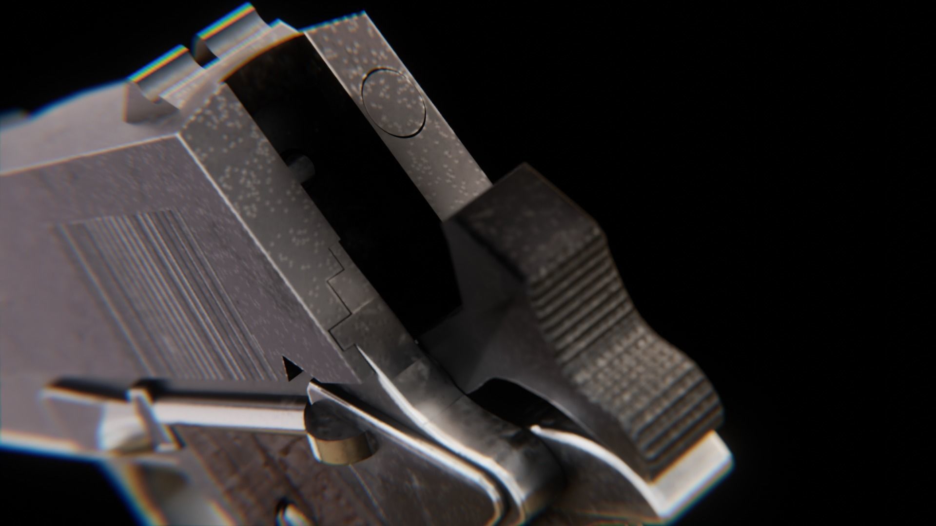 Colt 1911 3D model Low-poly 3D model_9