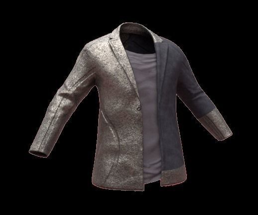 Gameready jacket coat pack Low-poly 3D model_4