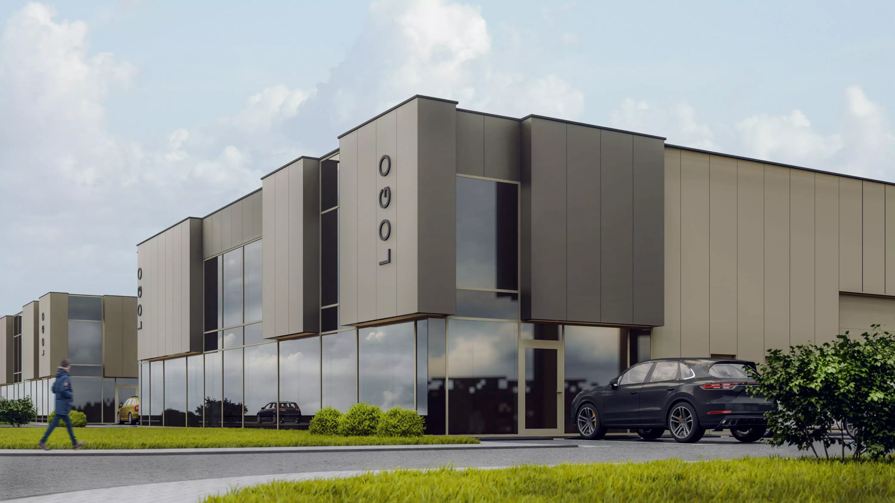 Warehouse model skp archicad Lumion 12 3D model