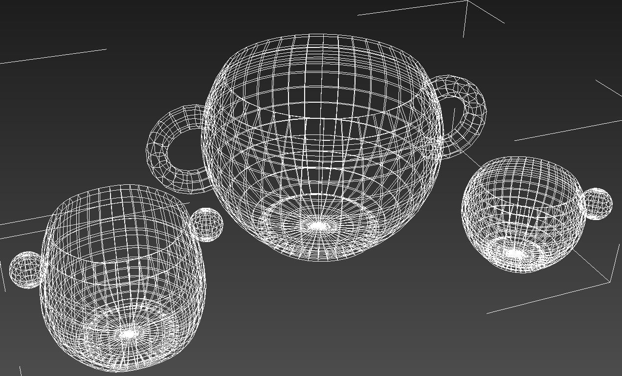 Prehispanic tea set 3D model_13