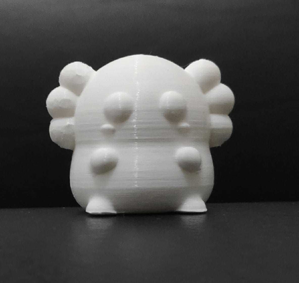 Baby Axolotl 3D print model_3