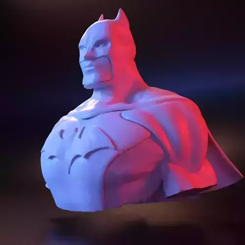 Batman bust stl