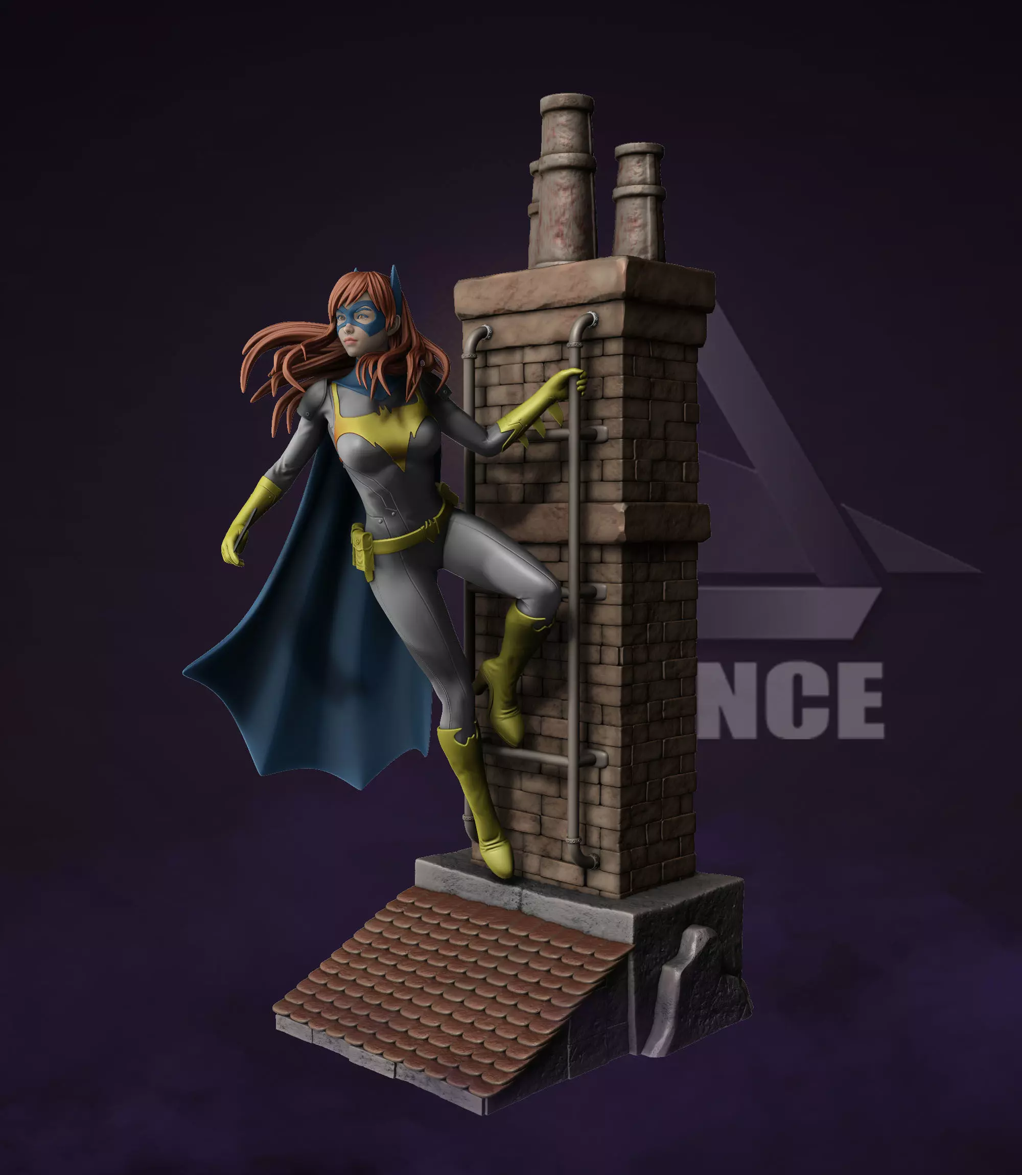 BatGirl - Barbara Gordon 3D print model_0