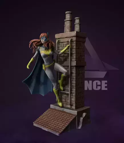 BatGirl - Barbara Gordon 3D print model