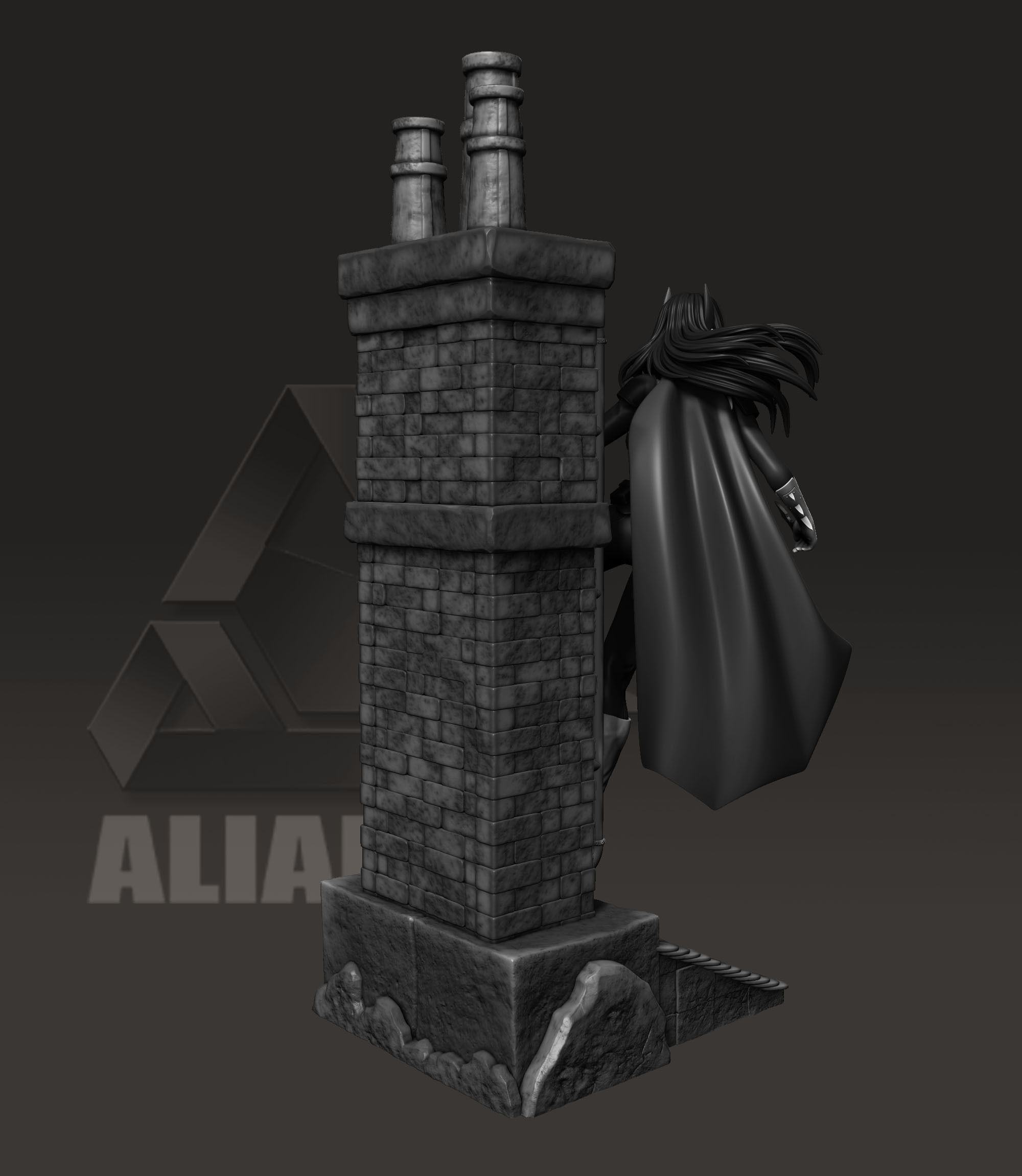 BatGirl - Barbara Gordon 3D print model_4