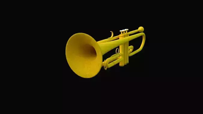 Trumpet 3D model