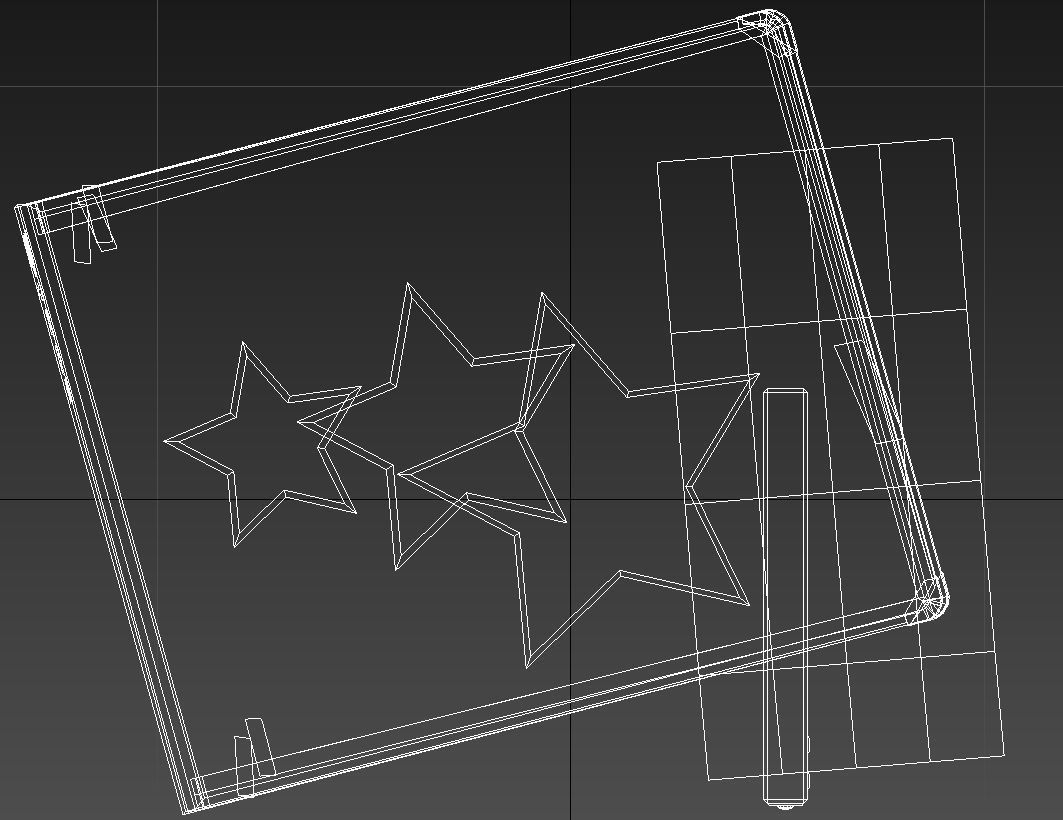 Planner agenda book 3D model_12
