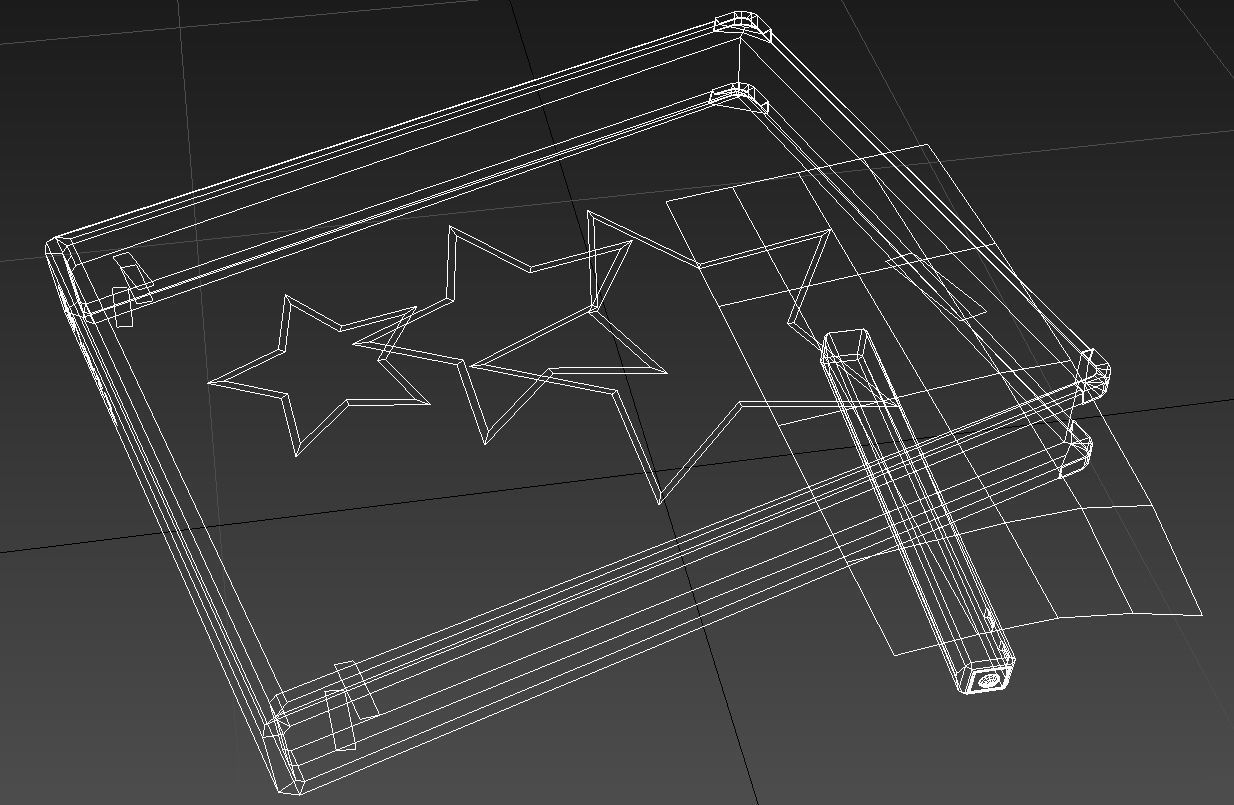 Planner agenda book 3D model_15