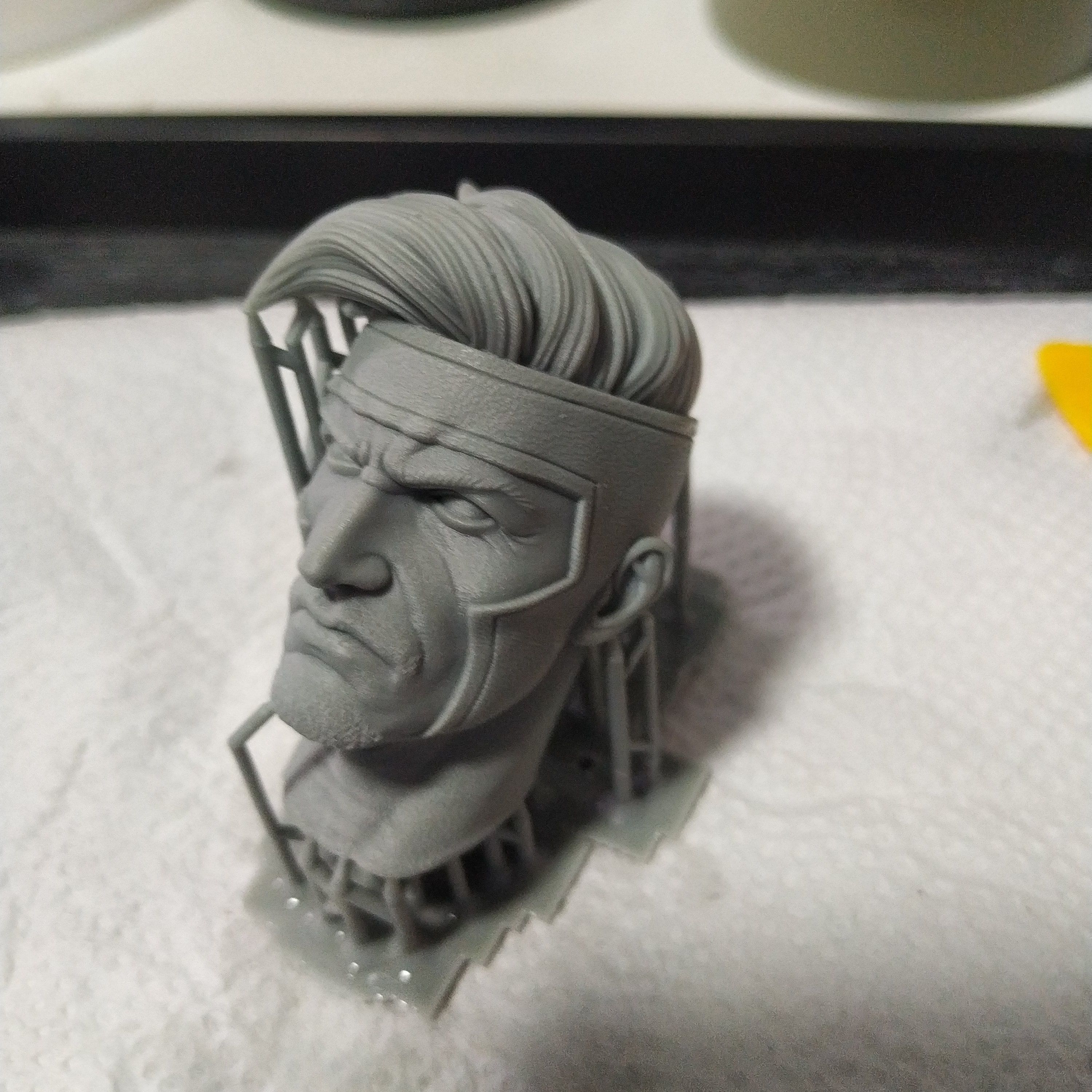 GAMBIT X- MEN BUST  3D print model_2