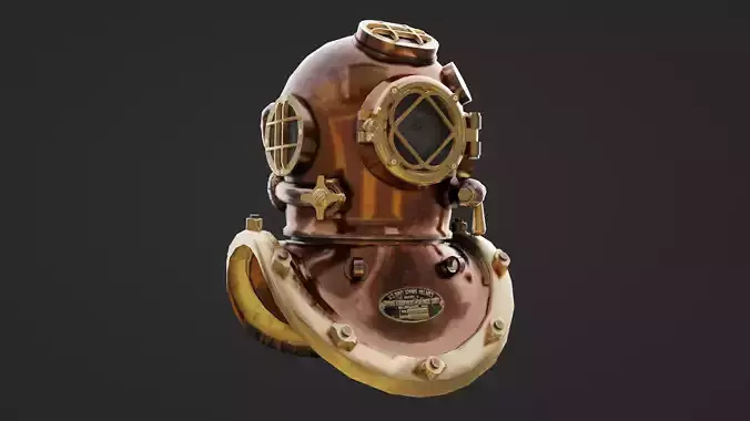 Old Diving Helmet