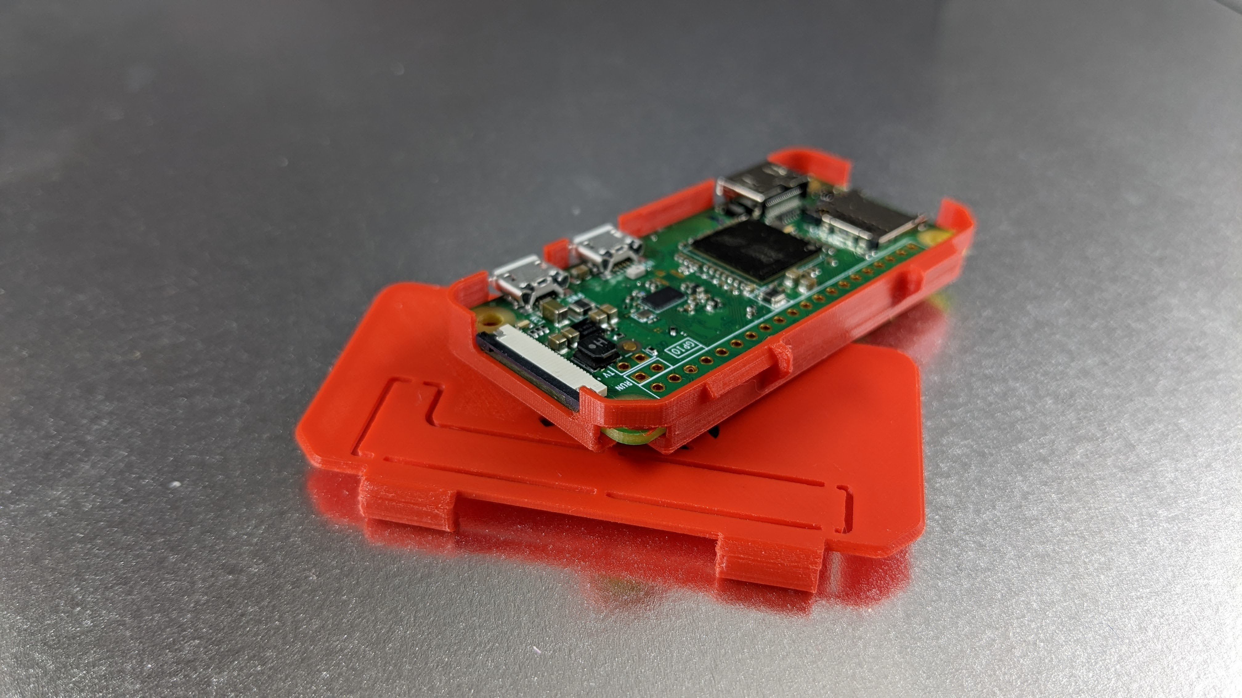 Raspberry Pi Zero Case Enclosure 3D model 3D printable | CGTrader