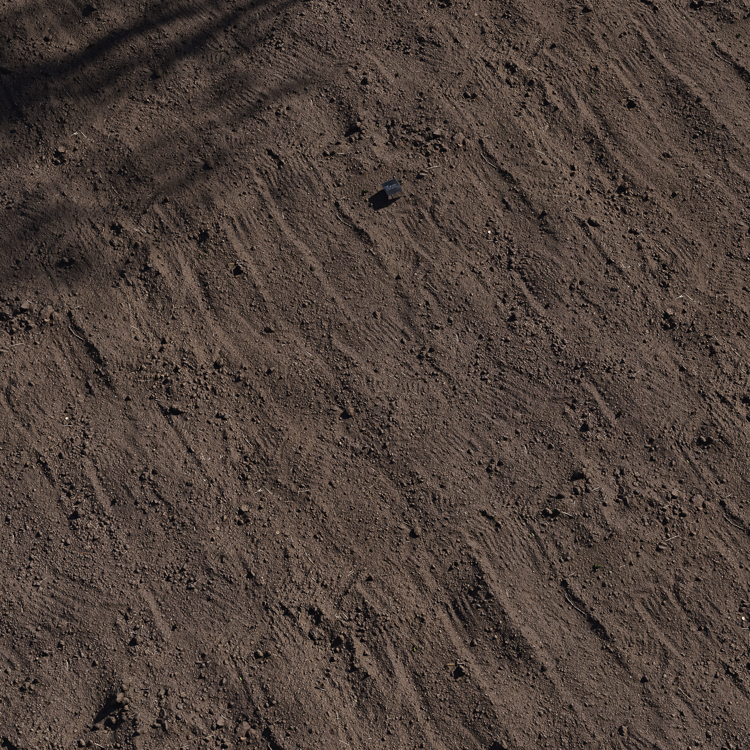 Ground square piece of dirt 3D model_1