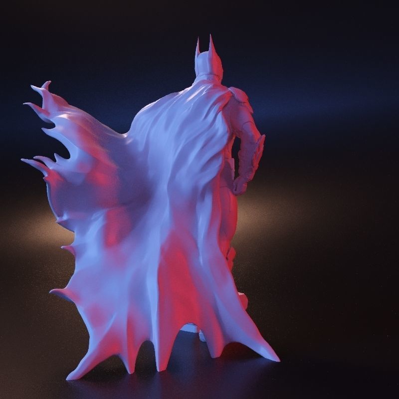 Batman stl statue 3D print model_9