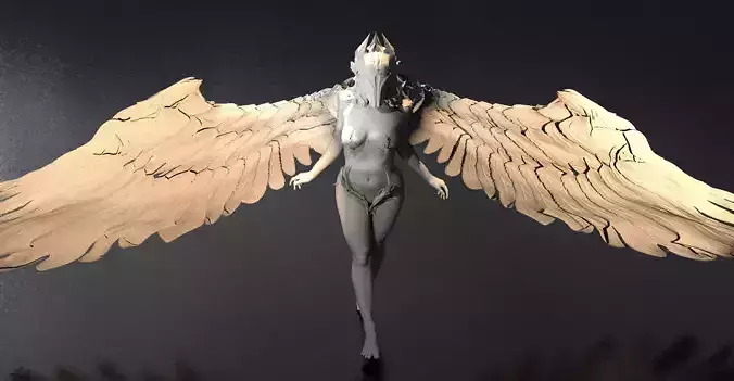 Arch Valkyrie statue 2