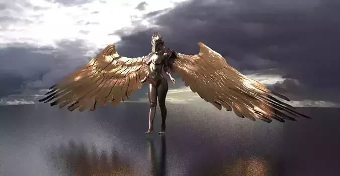 Arch Valkyrie statue 6 