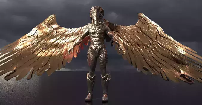 Arch Valkyrie statue 8 