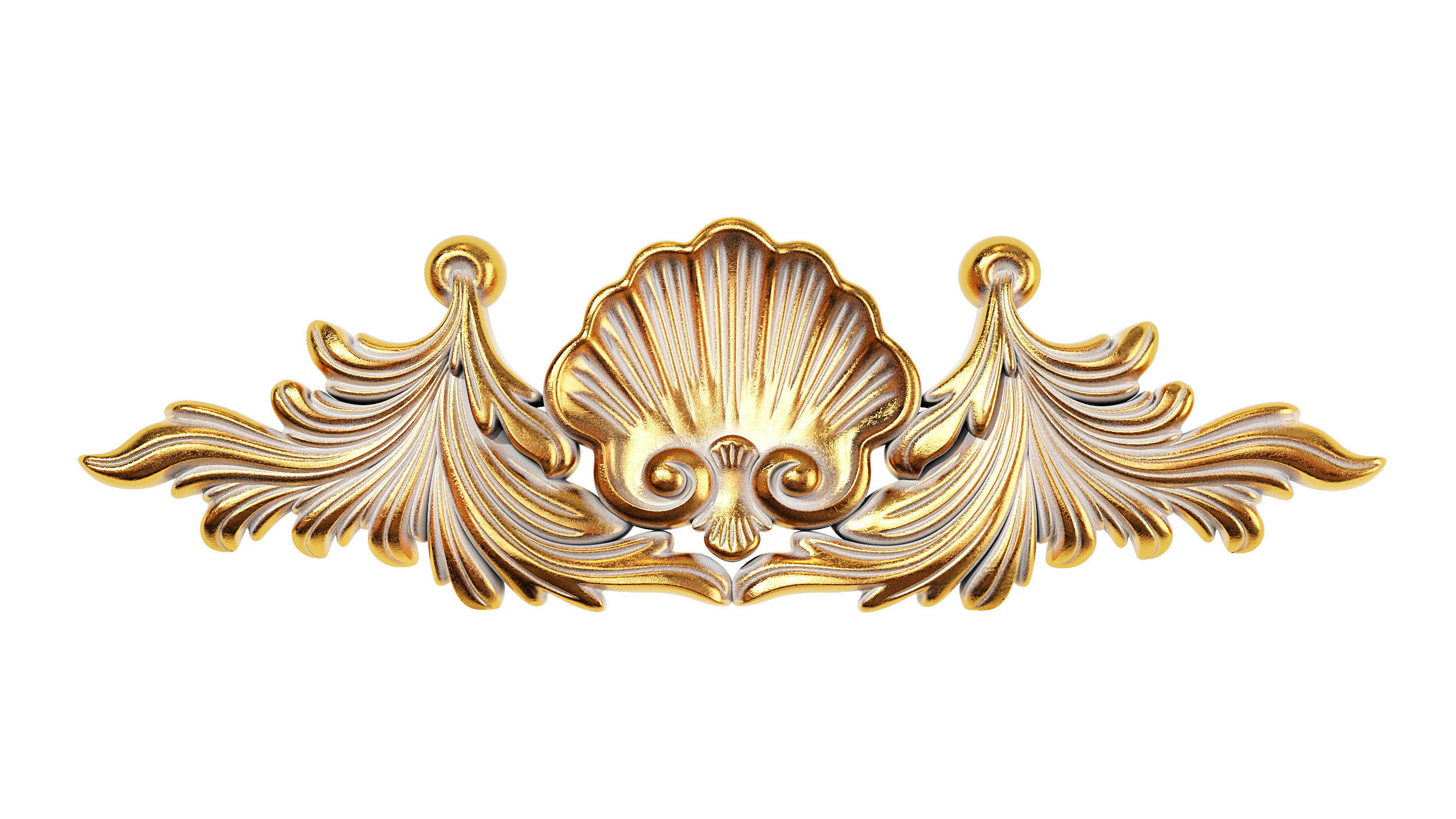 Classic carved 145 3D model_1