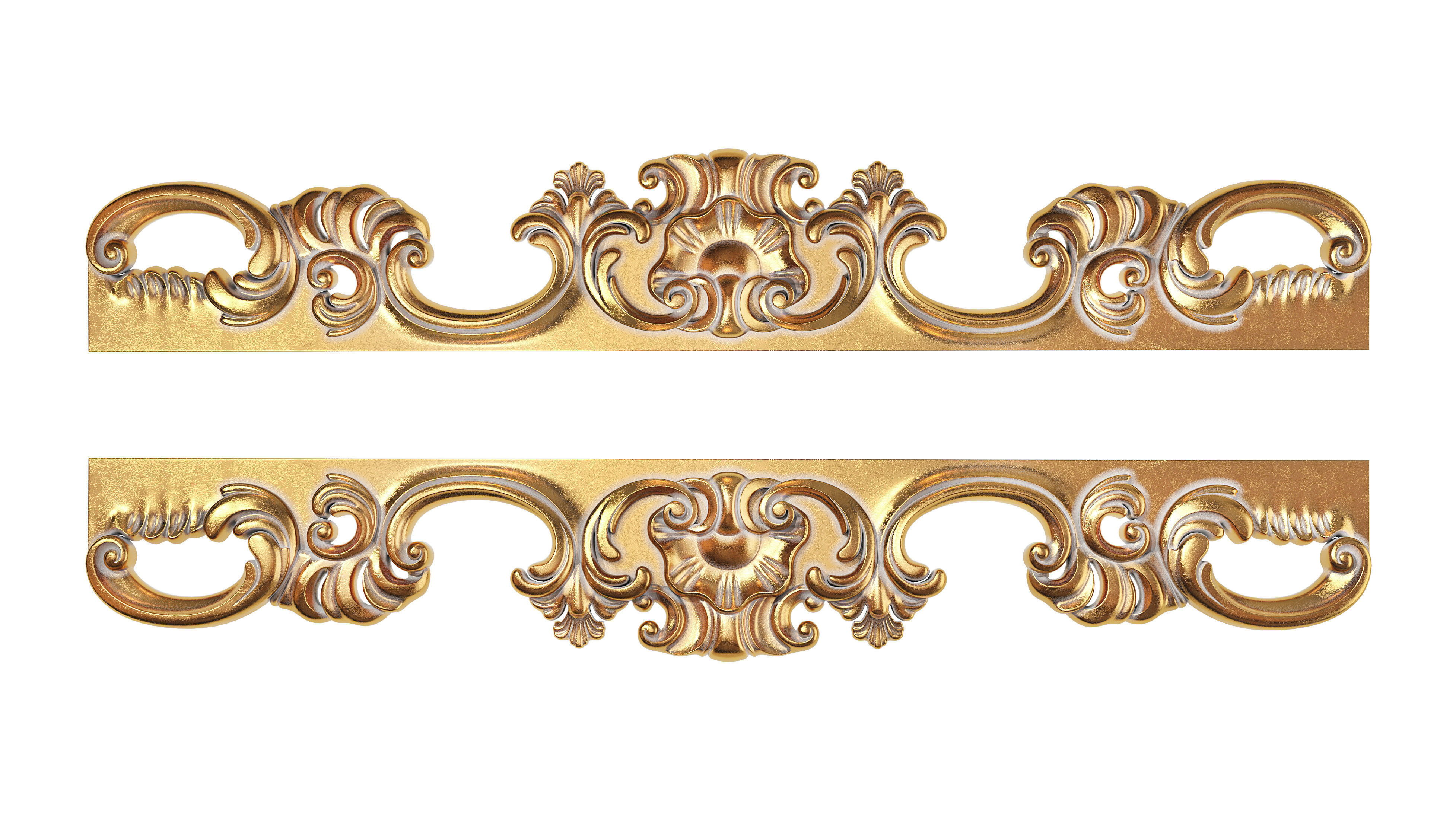 Classic carved 146 3D model_1