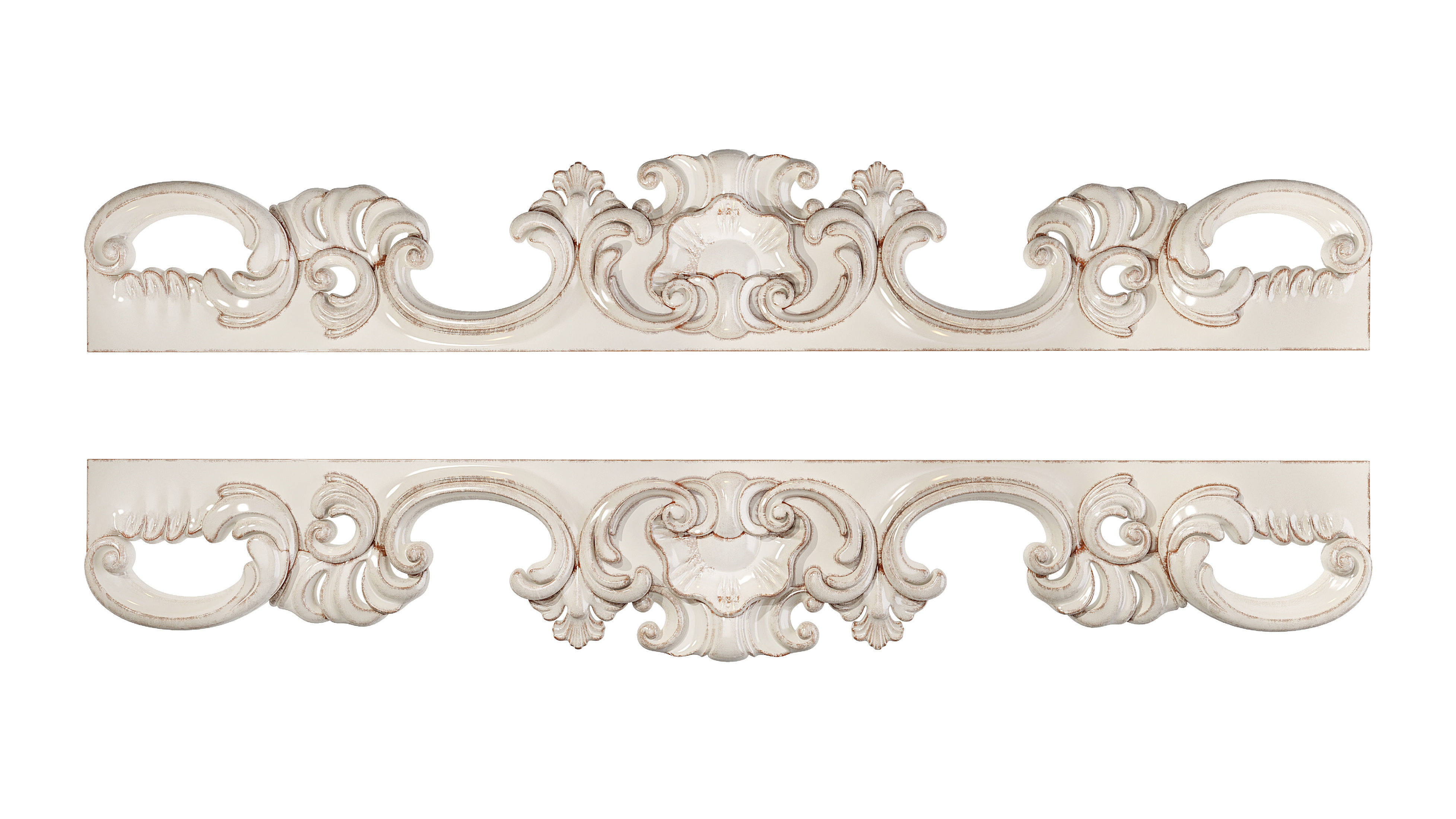 Classic carved 146 3D model_2