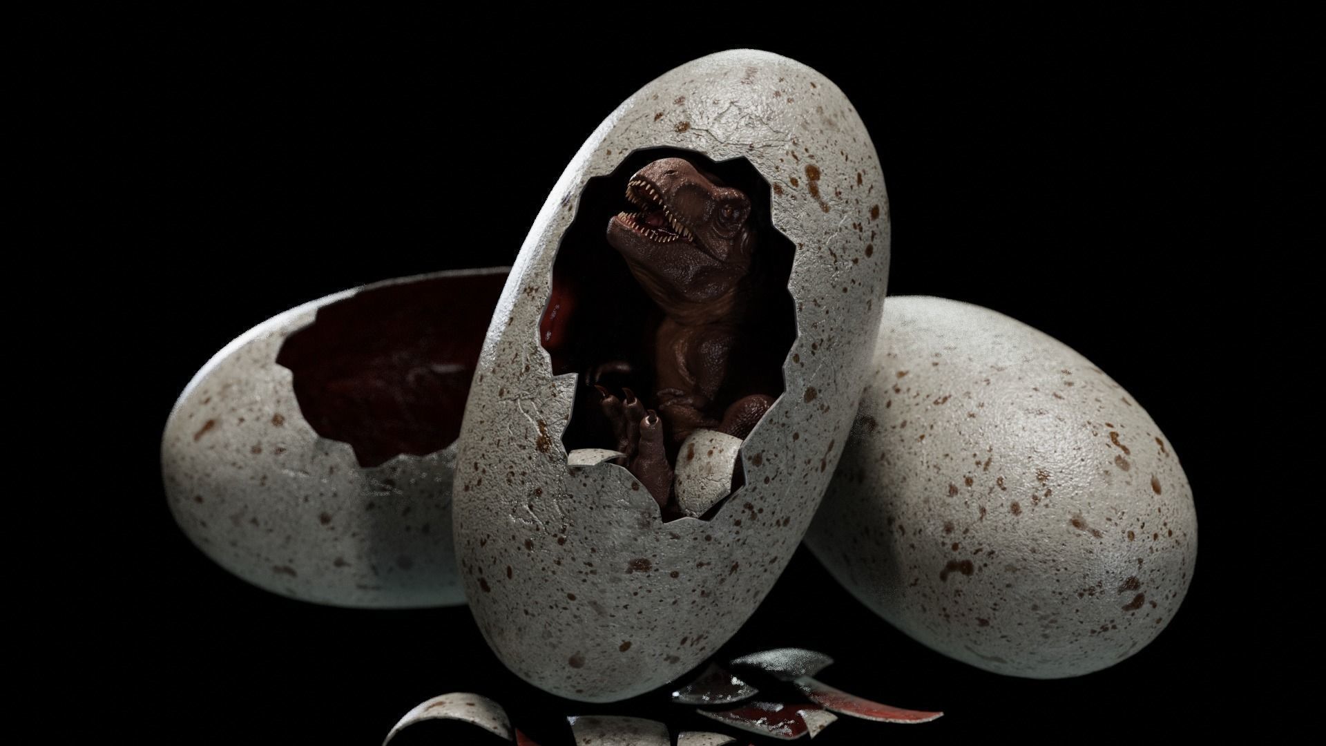 Theropod Dinosaurs 3D Model Collection_7